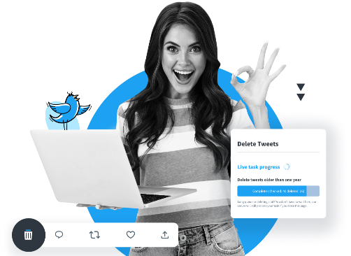 购买来的Twitter推特老账号如何简单快捷的批量删除历史帖子